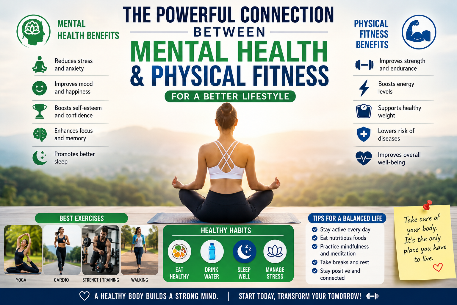 Read more about the article The Powerful Connection Between Mental Health and Physical Fitness for a Better Lifestyle