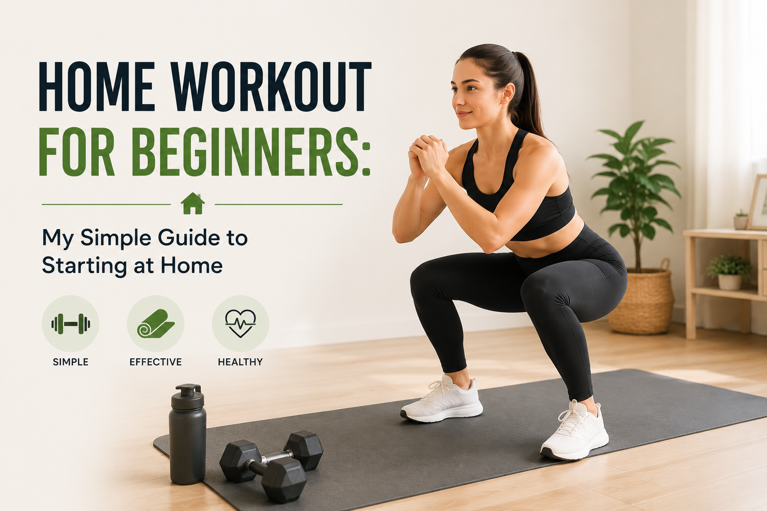 Read more about the article Home Workout for Beginners: My Simple Guide to Starting at Home